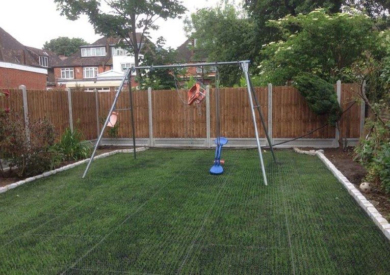 RUBBER GRASS PROTECTION MATS