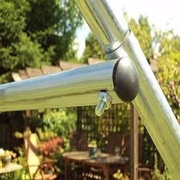 Heavy Duty Polytunnels with Hinged Door