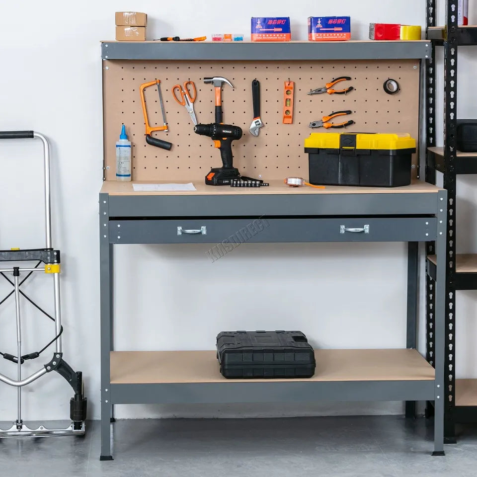 Heavy Duty Garage Workdhop Bench - 2 Types