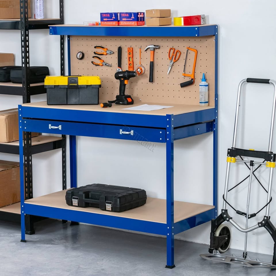 Heavy Duty Garage Workdhop Bench - 2 Types