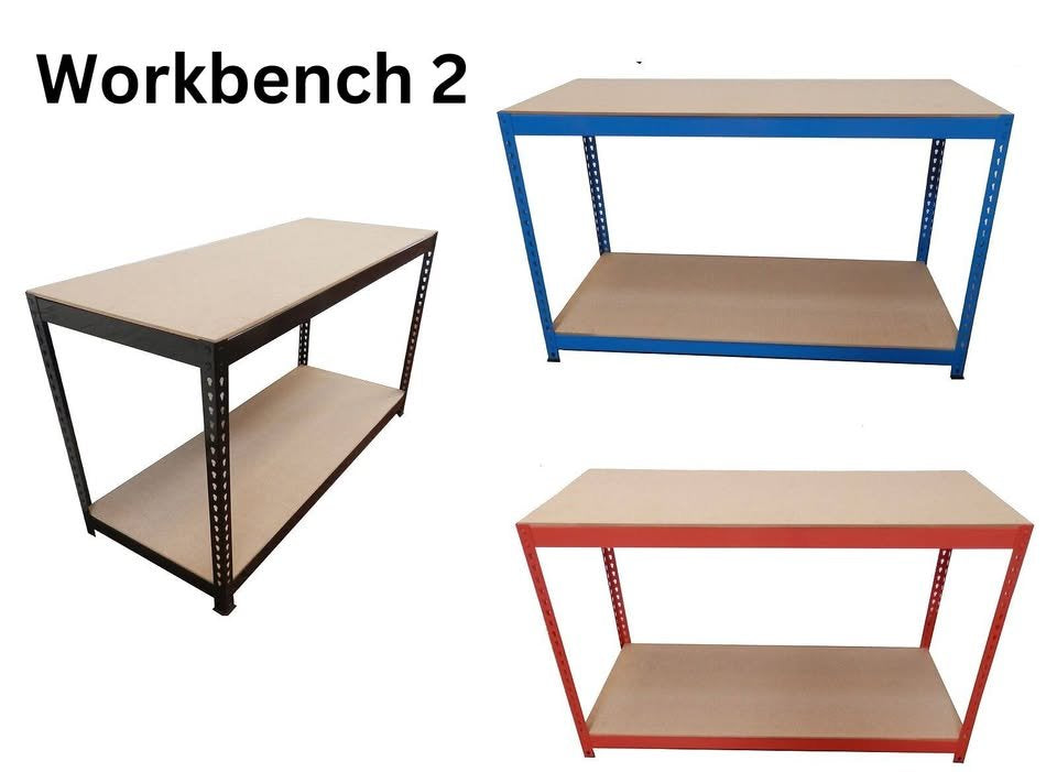 Heavy Duty Garage Workdhop Bench - 2 Types