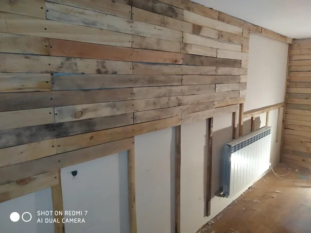 Reclaimed Pallet Wood Wall Cladding Timber Planks Boards