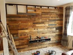 Reclaimed Pallet Wood Wall Cladding Timber Planks Boards
