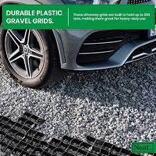 Plastic Grid System 50cm x 50cm x4cm - 4 Grids =1 Sq M