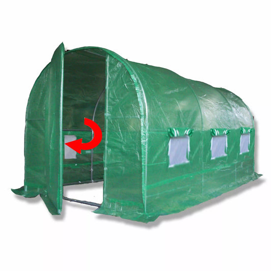 Heavy Duty Polytunnels with Hinged Door