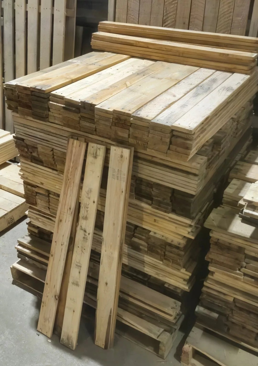 Reclaimed Pallet Wood Wall Cladding Timber Planks Boards