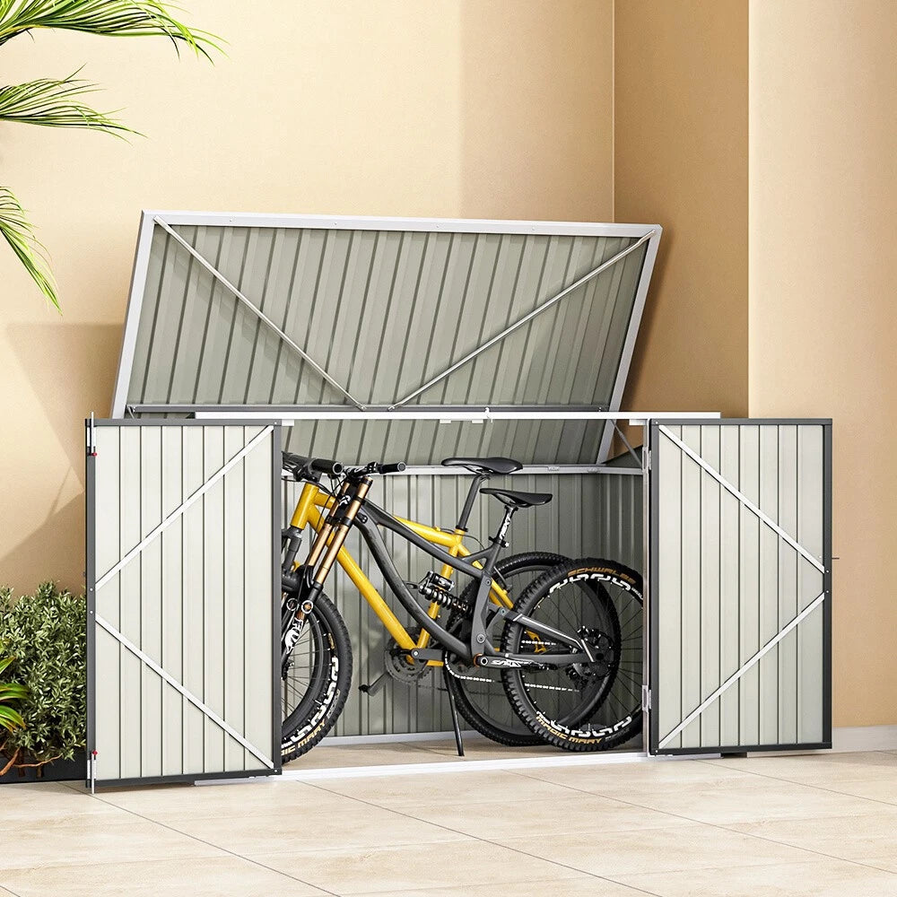 Metal Bike Shed, Storage or Bin Storage