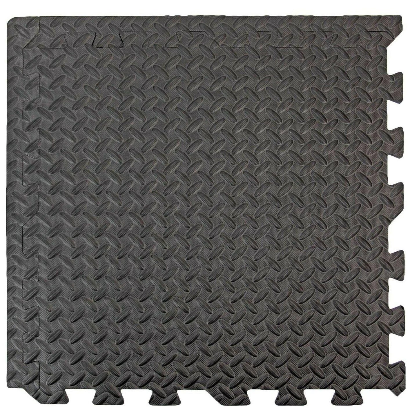EVA Interlocking Gym Yoga Floor Mats  60x60cm (Packs of 4)
