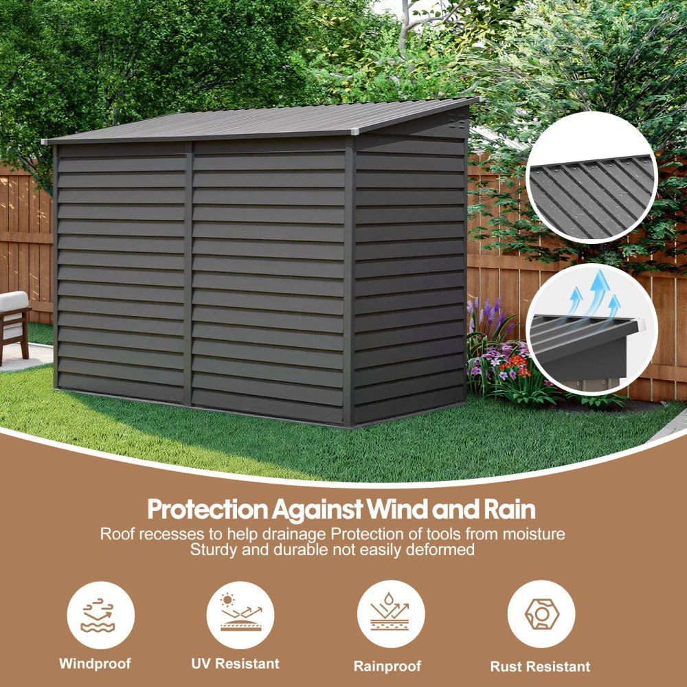 Metal Bike Shed, Storage or Bin Storage