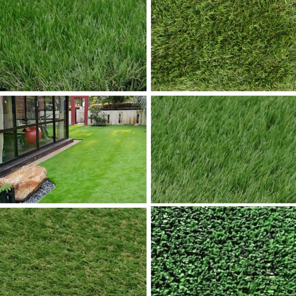 Artificial Grass 40mm 35mm 30mm 20mm 7mm Thick - 6 Widths