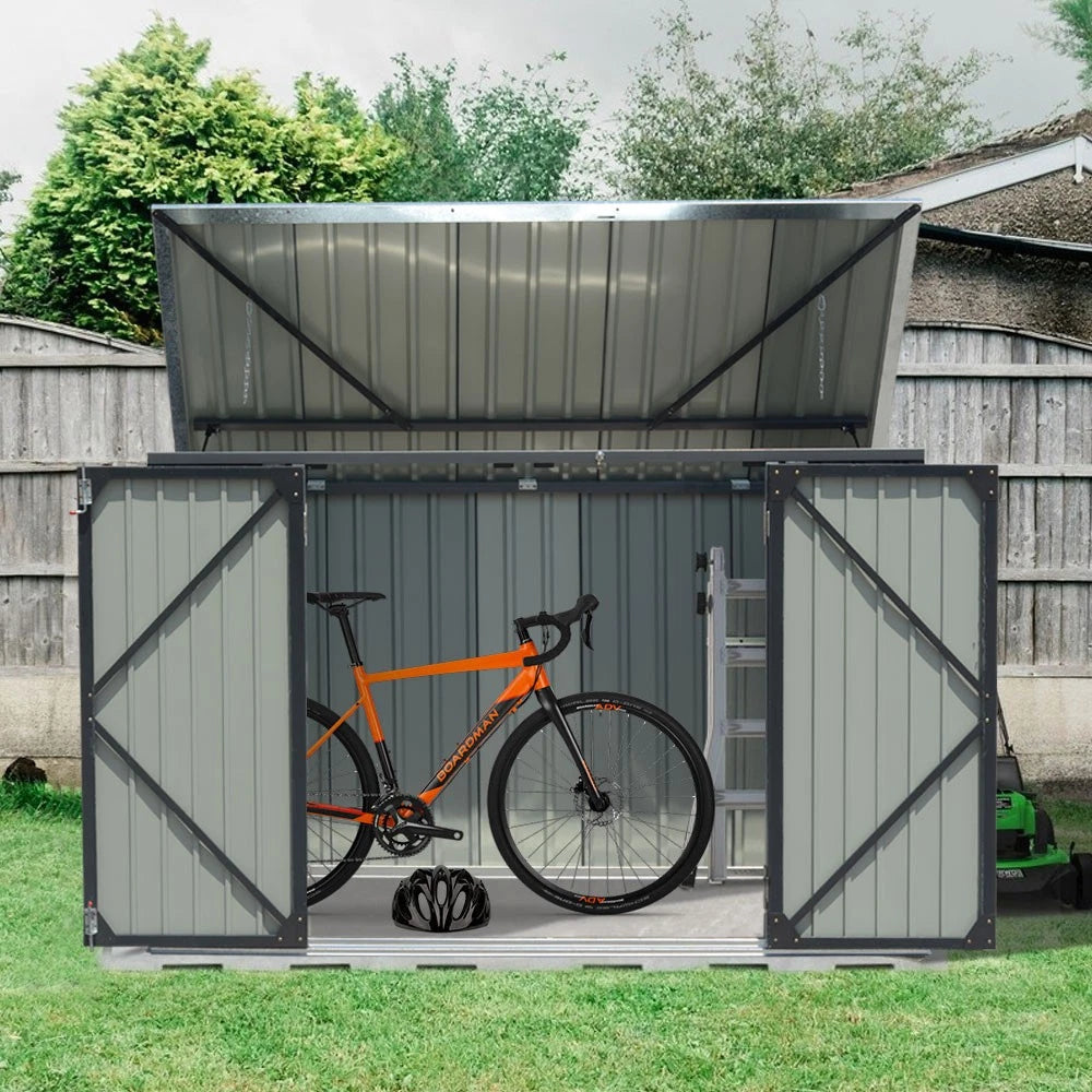 Metal Bike Shed, Storage or Bin Storage