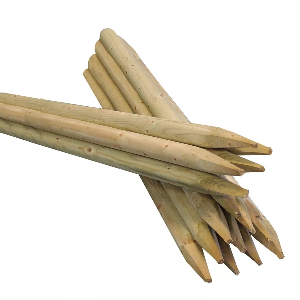 Round Fence Posts - Packs of 10