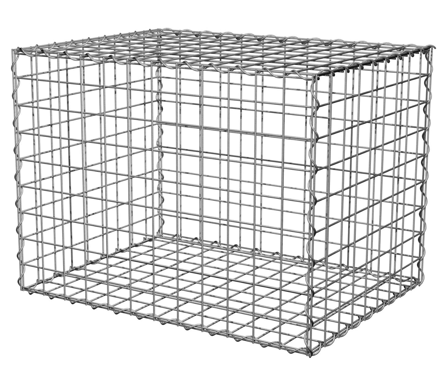 Galvanised Gabion Cages 10 Gauge 3mm 50mm Hole
