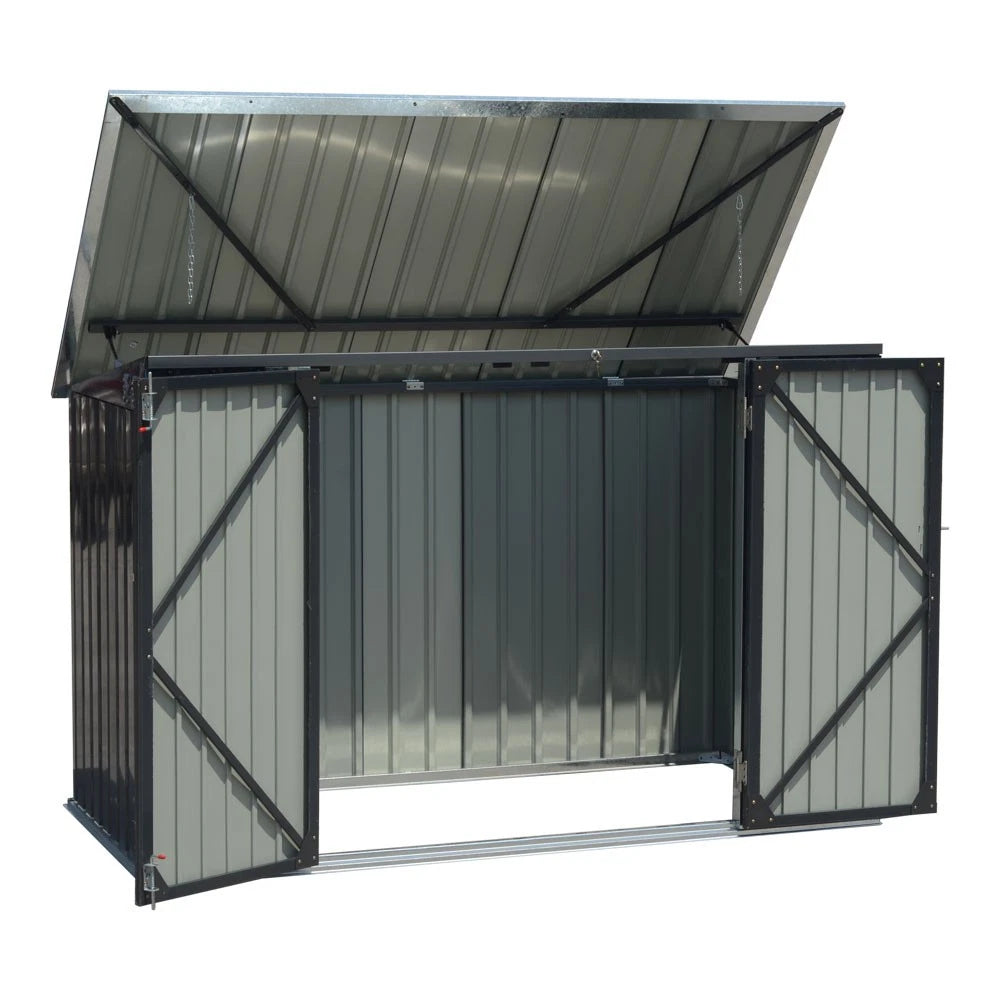 Metal Bike Shed, Storage or Bin Storage