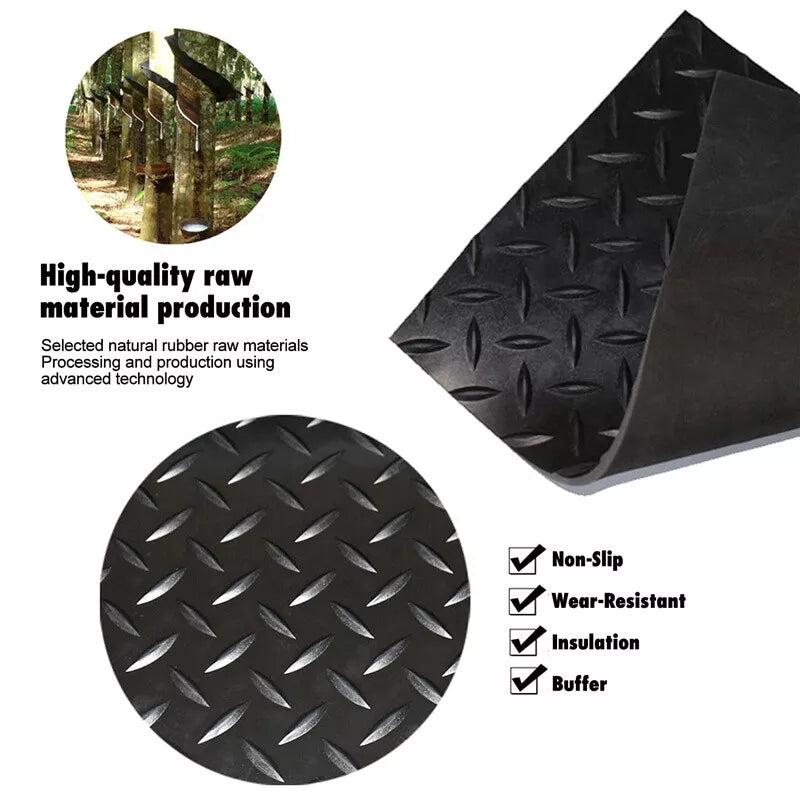 Rubber Checker Flooring